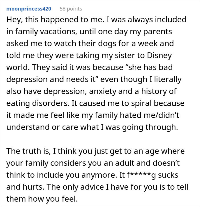&#8220;I Cried So Much I Had Cramps&#8221;: Woman Freaks Over Family Vacation, People Tell Her To Grow Up