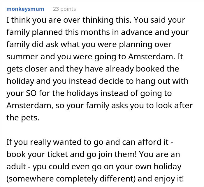 &#8220;I Cried So Much I Had Cramps&#8221;: Woman Freaks Over Family Vacation, People Tell Her To Grow Up