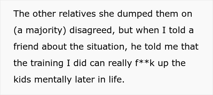 Cousin Dumps Her Destructive Kids On Everyone, One Relative Gets Creative