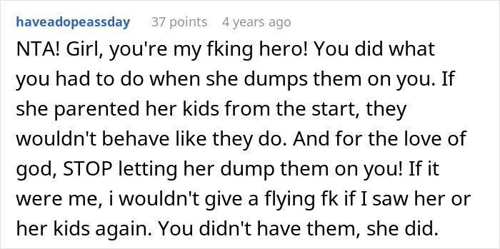 Cousin Dumps Her Destructive Kids On Everyone, One Relative Gets Creative