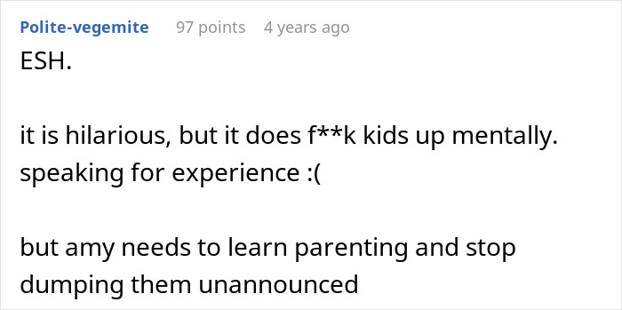 Cousin Dumps Her Destructive Kids On Everyone, One Relative Gets Creative