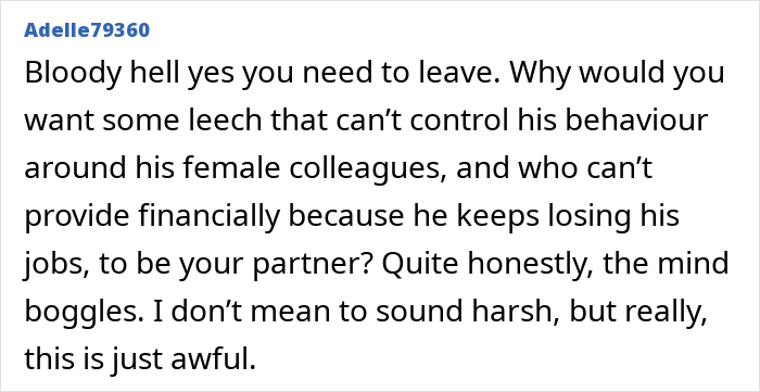 Husband Gets Final Warning For Sexual Comments At Work, Wife Questions Everything