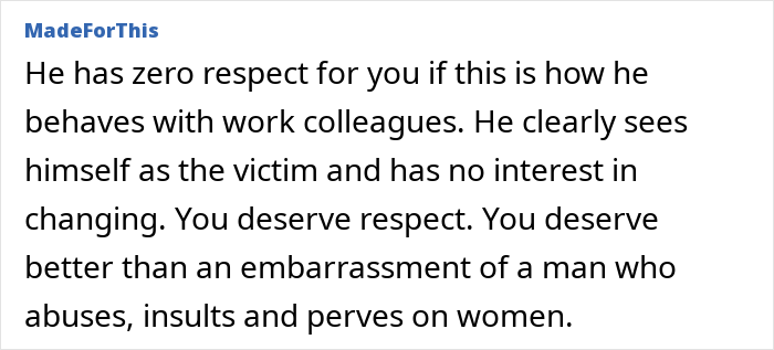Husband Gets Final Warning For Sexual Comments At Work, Wife Questions Everything