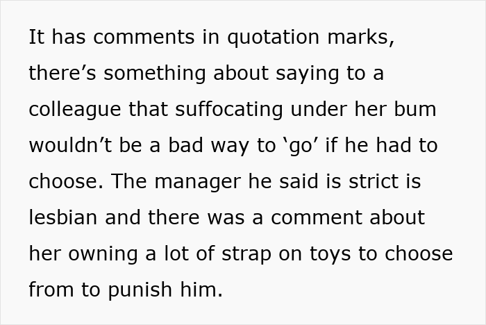 Husband Gets Final Warning For Sexual Comments At Work, Wife Questions Everything