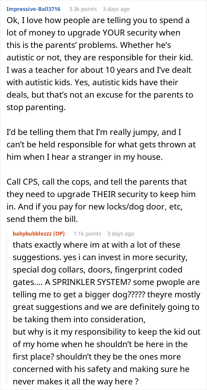 Kid Wants To Play With Neighbor’s Dogs So Much He Crawls Through The Dog Door, The Owner Is Horrified