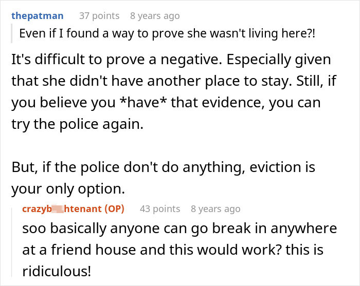 “Deal With It”: Woman Breaks Into Friend’s House And Claims She’s Lived There For Months