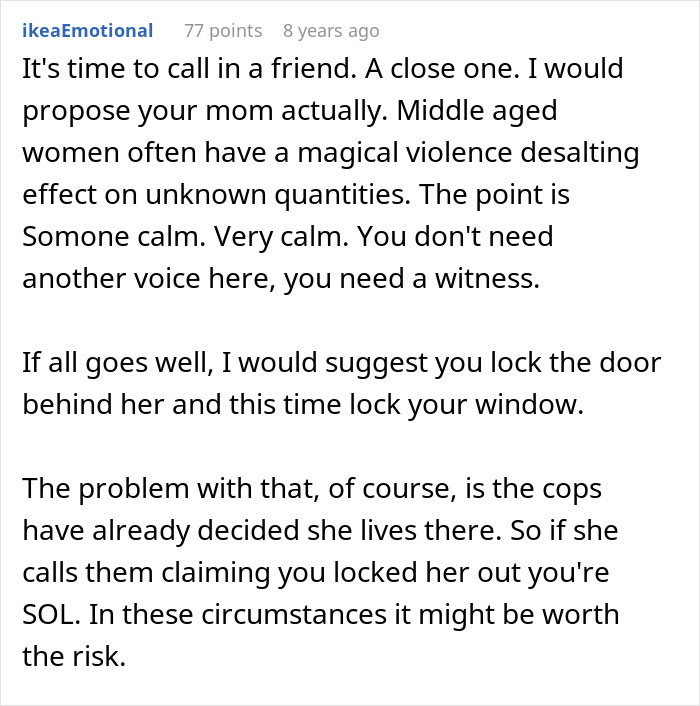 “Deal With It”: Woman Breaks Into Friend’s House And Claims She’s Lived There For Months