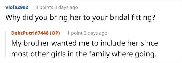 &#8220;AITA For Telling My Brother&#8217;s Fiancée She Can&#8217;t Wear A Dress That Looks Just Like Mine?&#8221;