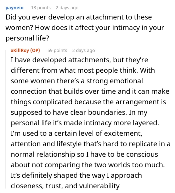 Paid Companion Does An Ask Me Anything, Answers All Kinds Of Spicy Questions