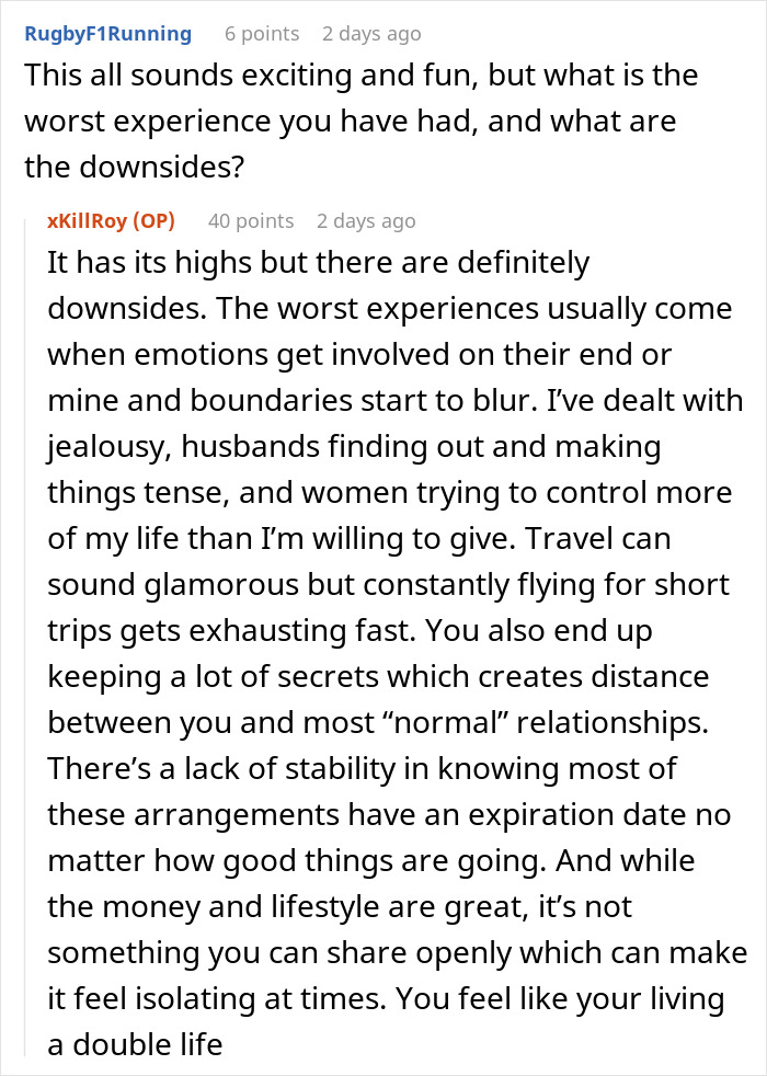 Paid Companion Does An Ask Me Anything, Answers All Kinds Of Spicy Questions