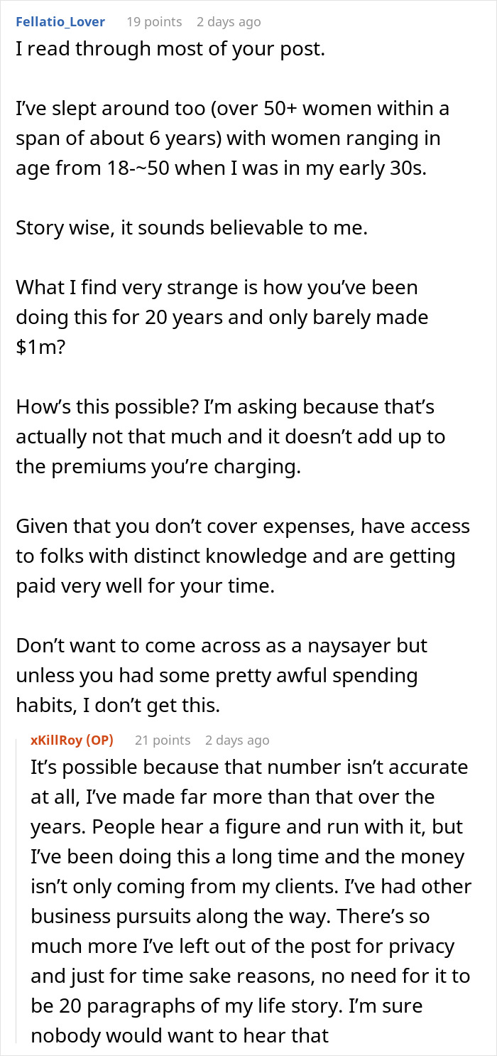 Paid Companion Does An Ask Me Anything, Answers All Kinds Of Spicy Questions
