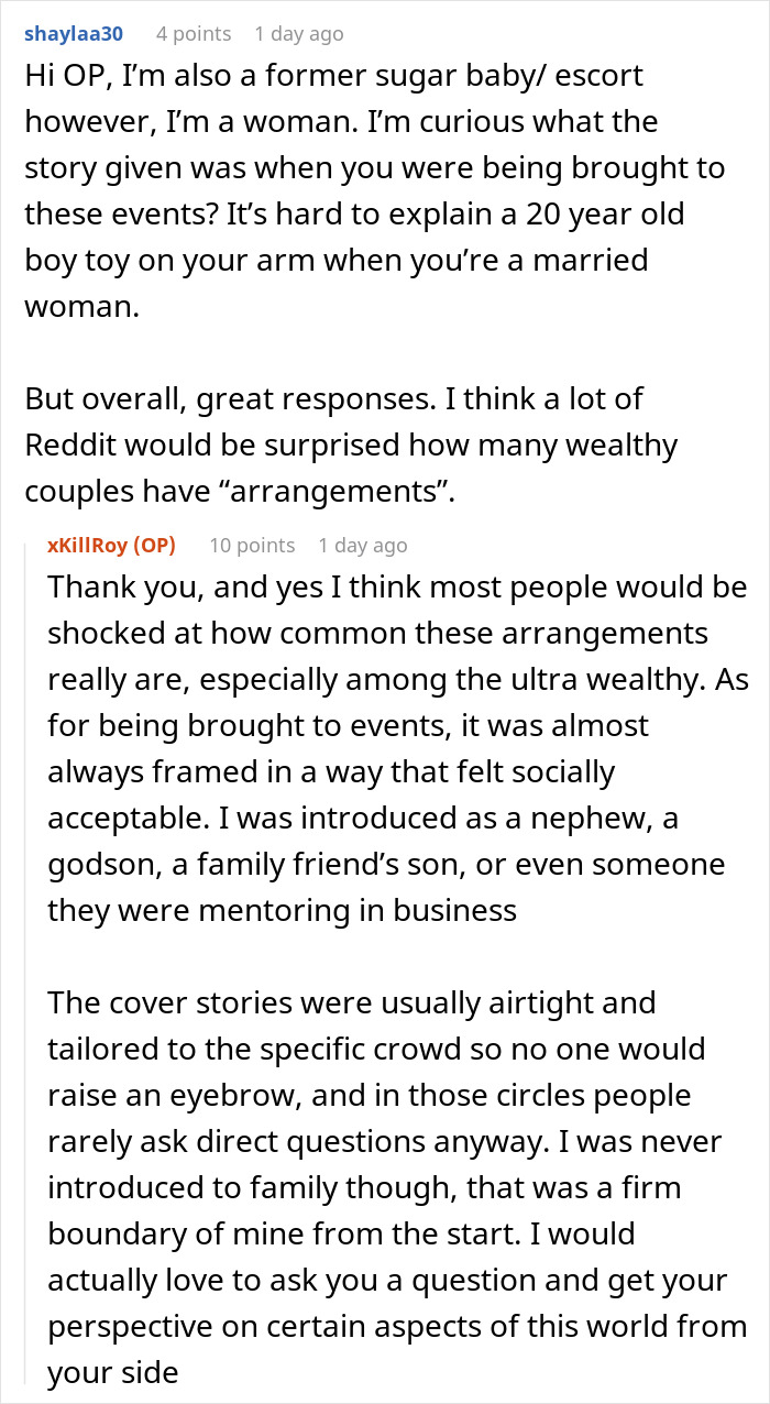 Paid Companion Does An Ask Me Anything, Answers All Kinds Of Spicy Questions