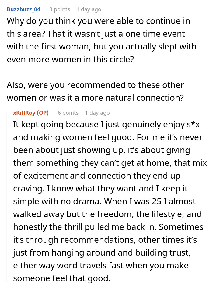 Paid Companion Does An Ask Me Anything, Answers All Kinds Of Spicy Questions