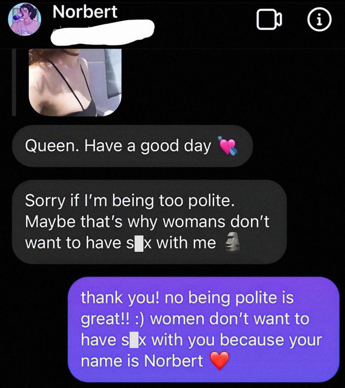 79 Women Share Screenshots Of Cringy Men Hitting On Them