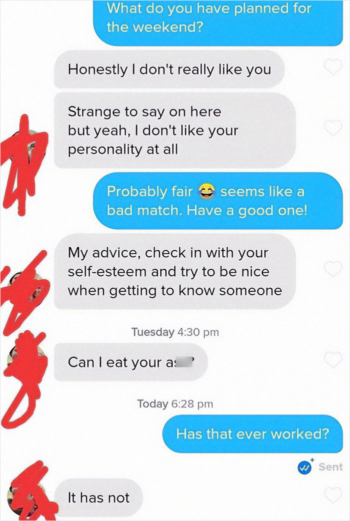 79 Women Share Screenshots Of Cringy Men Hitting On Them
