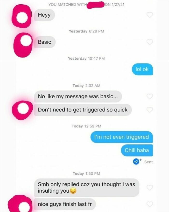 79 Women Share Screenshots Of Cringy Men Hitting On Them