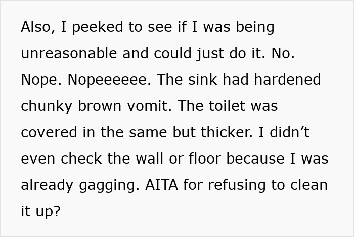 New Mom Declines Fiancé’s Request To Clean His Vomit, He Insists She Has To &#8220;Figure It Out&#8221;