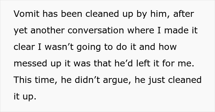 New Mom Declines Fiancé’s Request To Clean His Vomit, He Insists She Has To &#8220;Figure It Out&#8221;