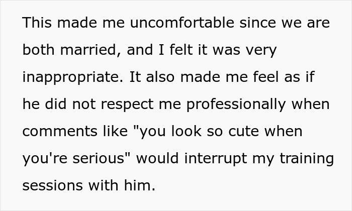 Lady Asks If She Overreacted Due To Cultural Differences By Reporting Guy Who Called Her Work Wife