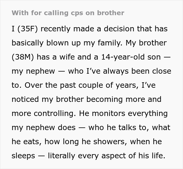 Strict Dad “Suffocates” Son With Outrageous Rules, Aunt Gets CPS To Come To The Rescue