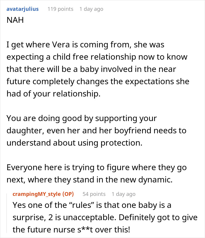 GF Lays Down Ultimatum After Caring Dad Lets Pregnant Daughter Move Back Home