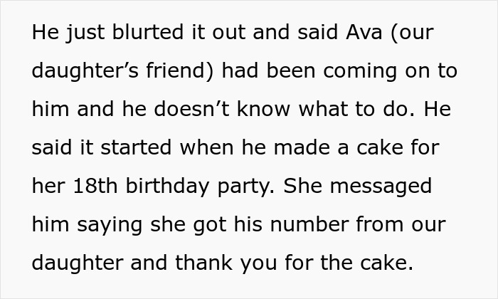 Guy Tells Wife Daughter’s 18YO Friend Sent Him Flirty Messages, She Flips, So He Walks Out