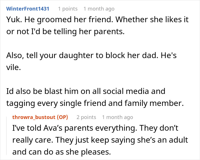 Guy Tells Wife Daughter’s 18YO Friend Sent Him Flirty Messages, She Flips, So He Walks Out
