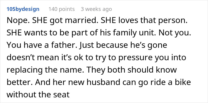 A Young Man Wanted To Keep His Late Father’s Surname, Even When His Mom Told Him To Change It
