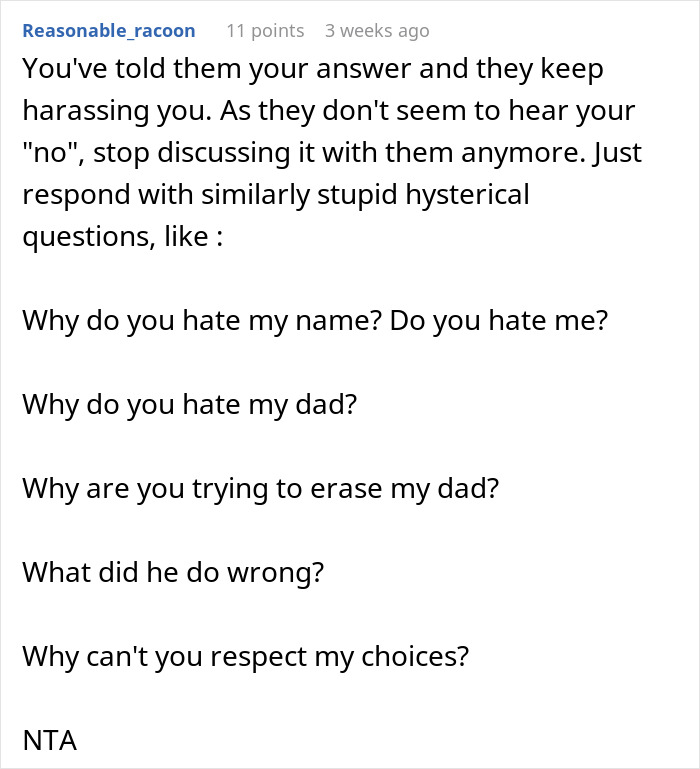 A Young Man Wanted To Keep His Late Father’s Surname, Even When His Mom Told Him To Change It