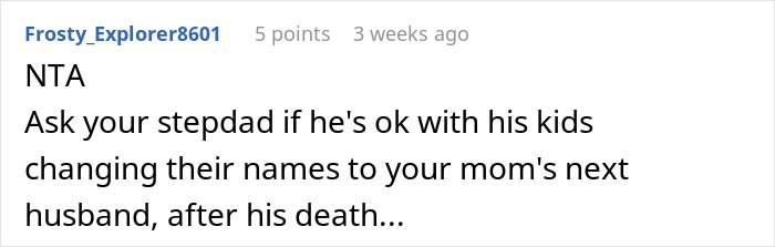 A Young Man Wanted To Keep His Late Father’s Surname, Even When His Mom Told Him To Change It