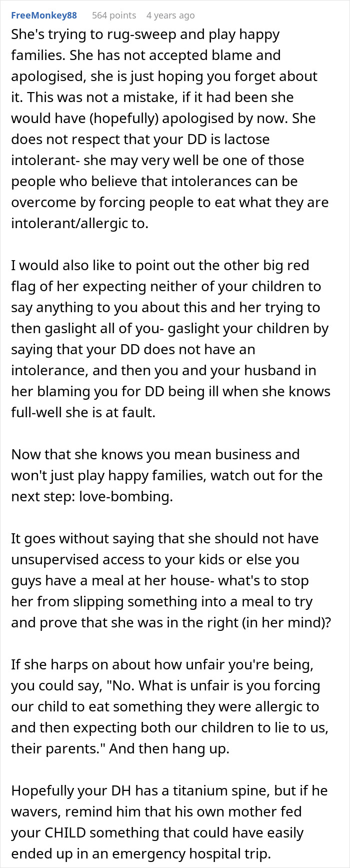 &#8220;There Was No Mistake&#8221;: MIL Forces Lactose-Intolerant 7YO To Eat Dairy, Couple Beyond Horrified