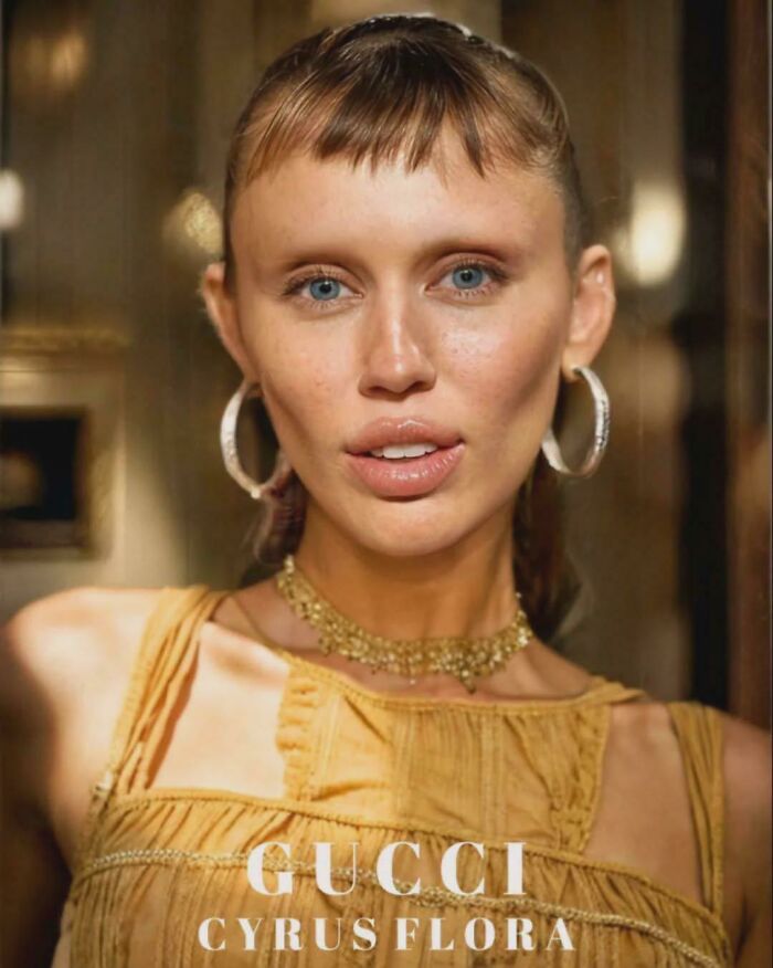 &#8220;Is It A Trend Not To Have Eyebrows These Days?&#8221;: Viral Miley Cyrus Gucci Pic Sparks Social Media Frenzy