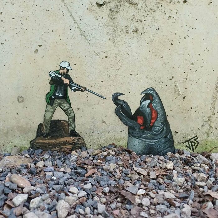 This Artist Creates Graffiti That Interacts With Its Surroundings (50 New Pics)