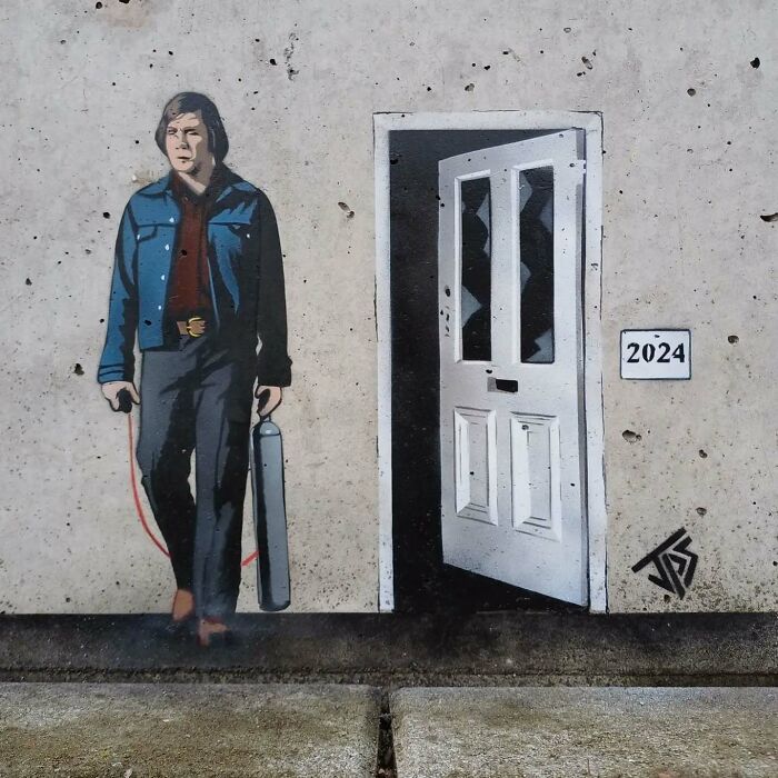 This Artist Creates Graffiti That Interacts With Its Surroundings (50 New Pics)