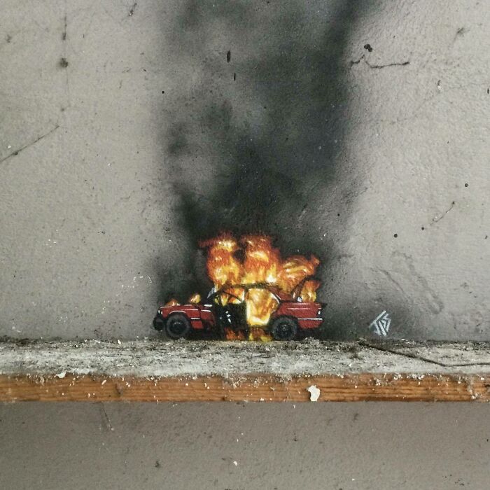 This Artist Creates Graffiti That Interacts With Its Surroundings (50 New Pics)