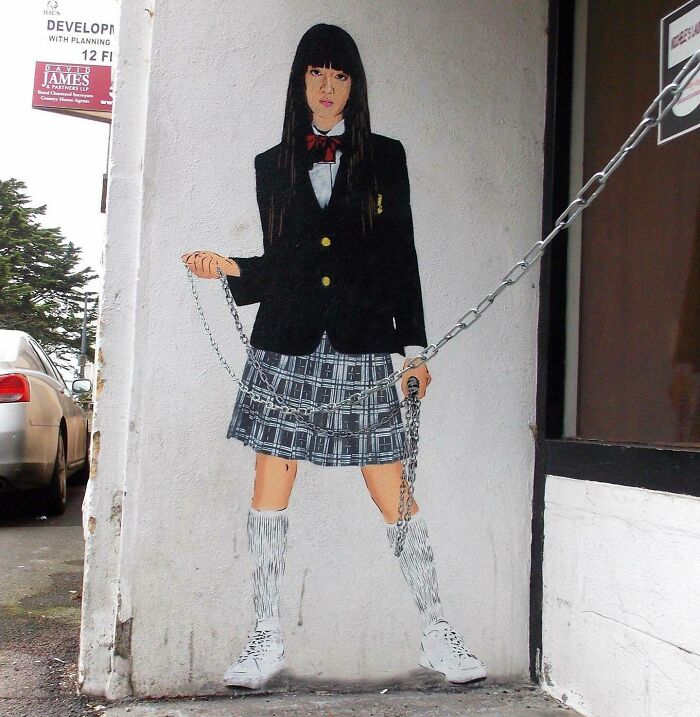 This Artist Creates Graffiti That Interacts With Its Surroundings (50 New Pics)
