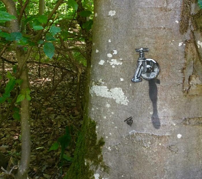 This Artist Creates Graffiti That Interacts With Its Surroundings (50 New Pics)