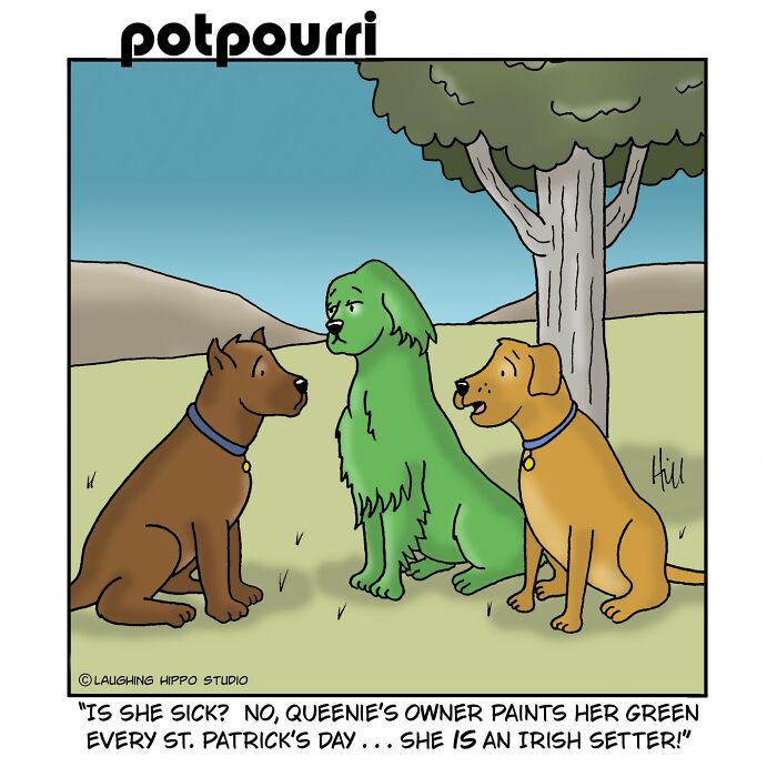 50 New One-Panel Comics Filled With Humor And Silly Situations By ‘Laughing Hippo Studio’