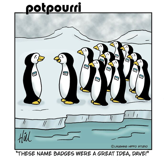 50 New One-Panel Comics Filled With Humor And Silly Situations By ‘Laughing Hippo Studio’