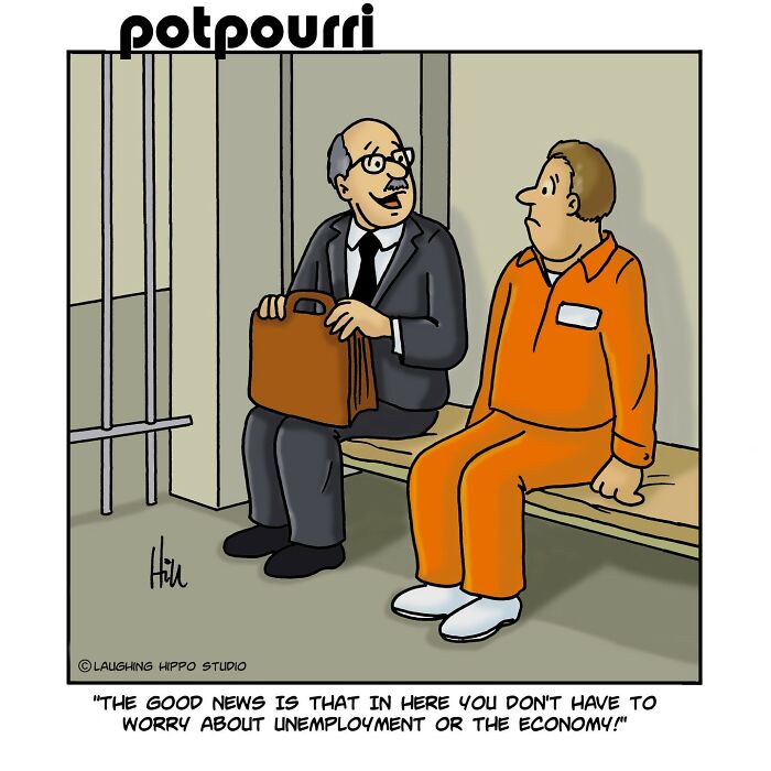50 New One-Panel Comics Filled With Humor And Silly Situations By ‘Laughing Hippo Studio’
