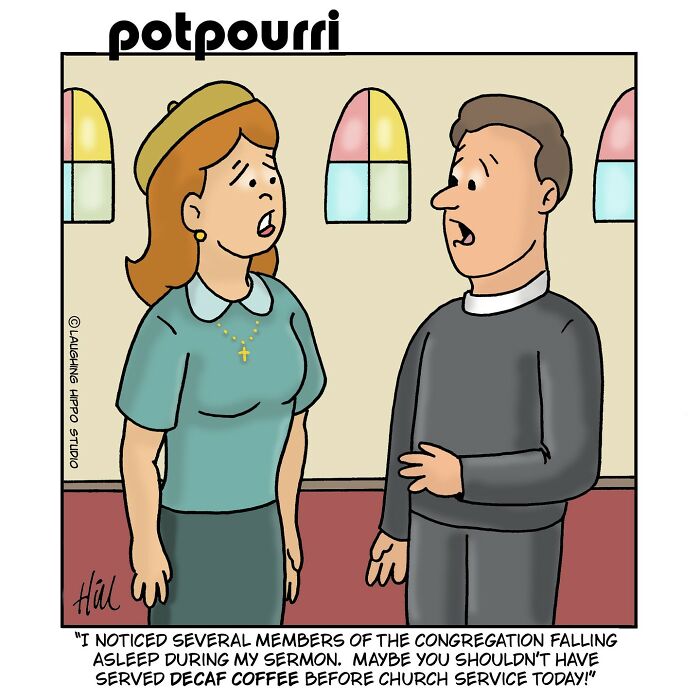 50 New One-Panel Comics Filled With Humor And Silly Situations By ‘Laughing Hippo Studio’