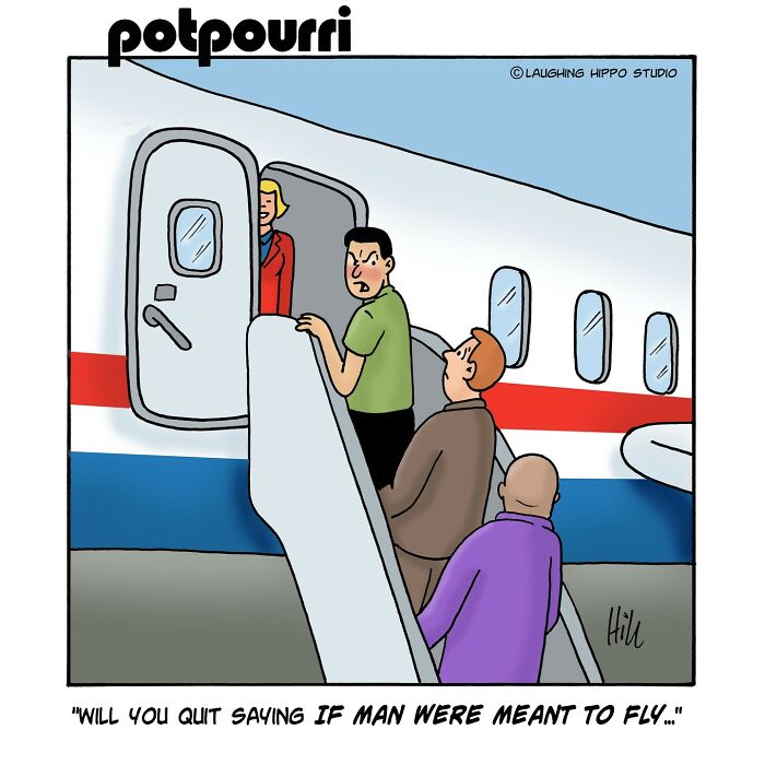 50 New One-Panel Comics Filled With Humor And Silly Situations By ‘Laughing Hippo Studio’