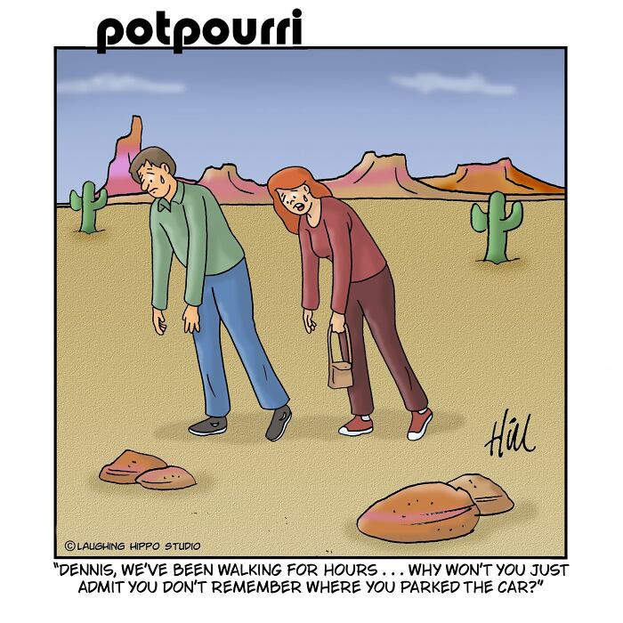 50 New One-Panel Comics Filled With Humor And Silly Situations By ‘Laughing Hippo Studio’