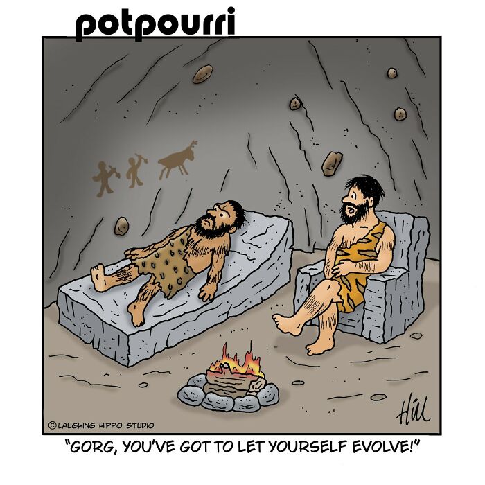 50 New One-Panel Comics Filled With Humor And Silly Situations By ‘Laughing Hippo Studio’