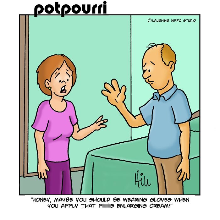 50 New One-Panel Comics Filled With Humor And Silly Situations By ‘Laughing Hippo Studio’