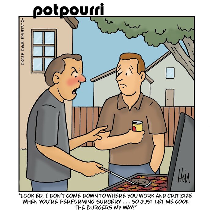 50 New One-Panel Comics Filled With Humor And Silly Situations By ‘Laughing Hippo Studio’