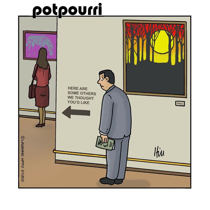 50 New One-Panel Comics Filled With Humor And Silly Situations By ‘Laughing Hippo Studio’