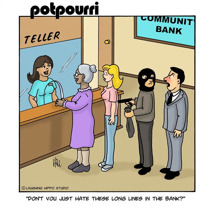 50 New One-Panel Comics Filled With Humor And Silly Situations By ‘Laughing Hippo Studio’