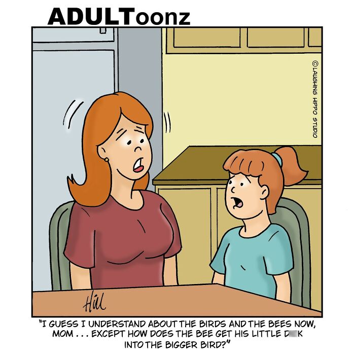 50 New One-Panel Comics Filled With Humor And Silly Situations By ‘Laughing Hippo Studio’