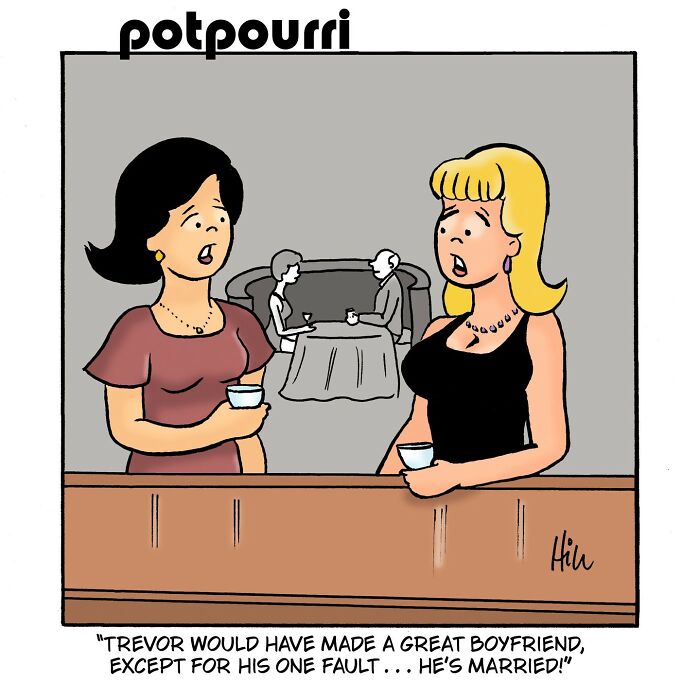 50 New One-Panel Comics Filled With Humor And Silly Situations By ‘Laughing Hippo Studio’